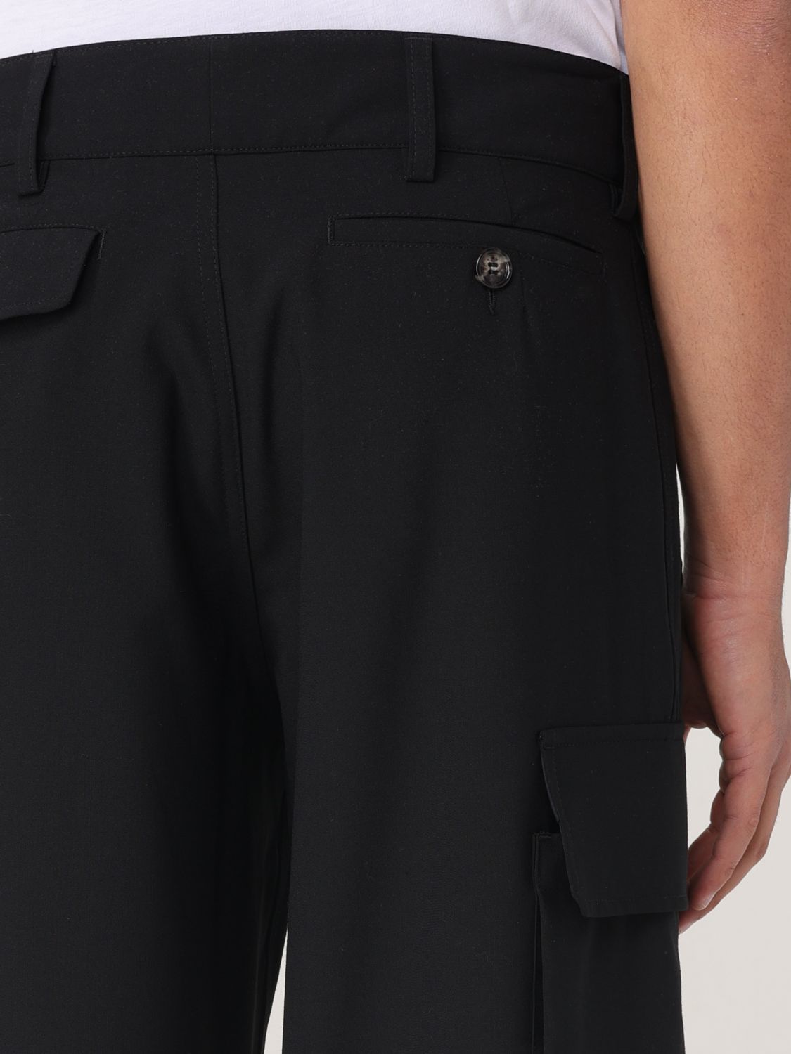 Pants Men color Black