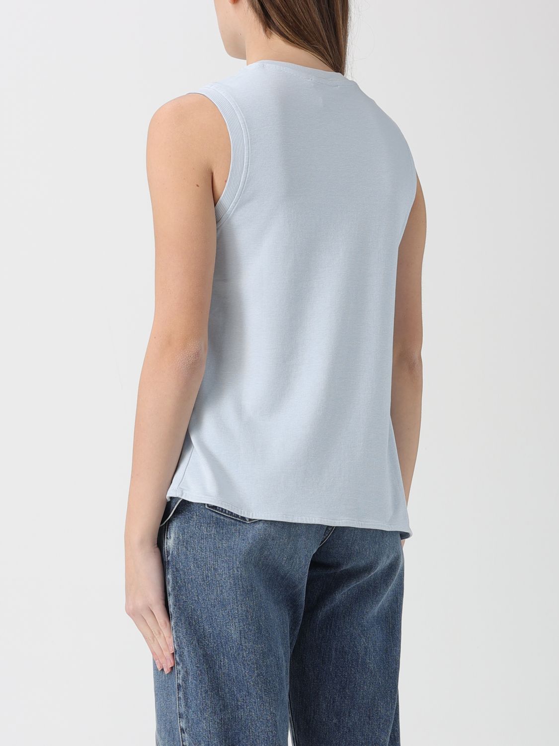 Top Woman color Sky Blue