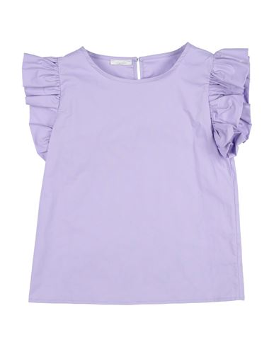 L:ú L:ú By Miss Grant Kid Girl Top Lilac Size 12 Cotton