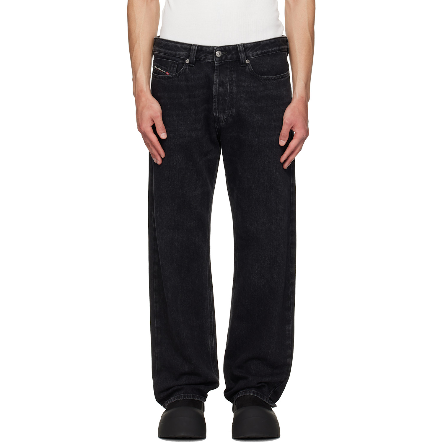 Black Relaxed 1980 D-Eeper Jeans