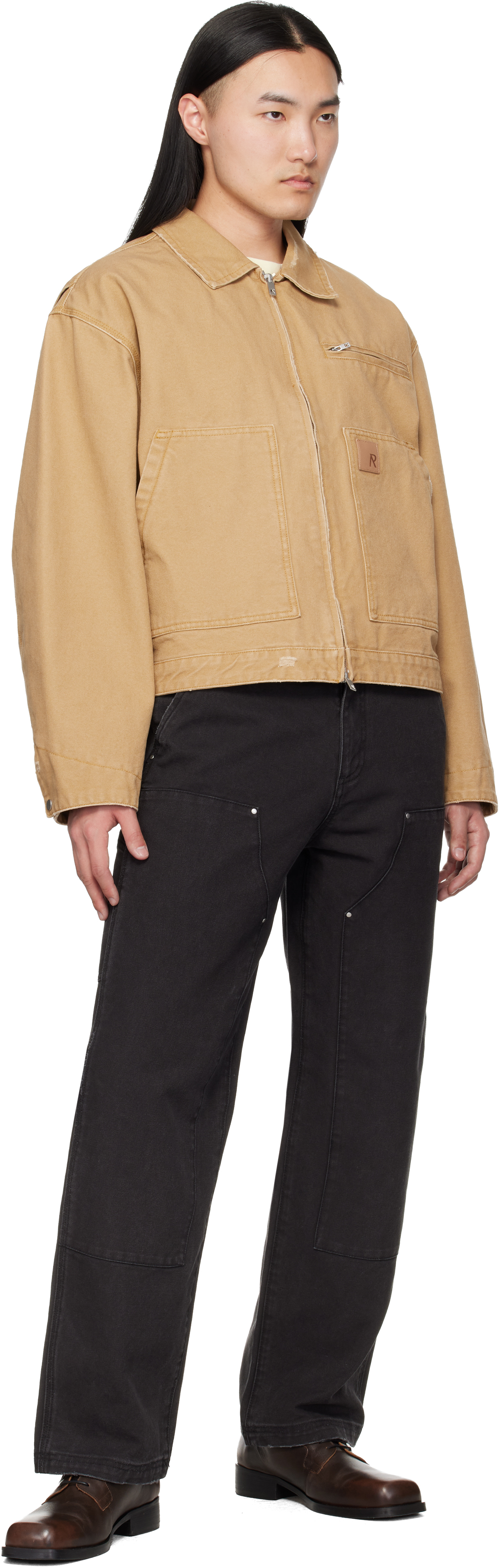 Beige Heaton Workwear Jacket