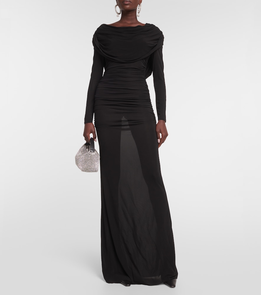 Ruched gown