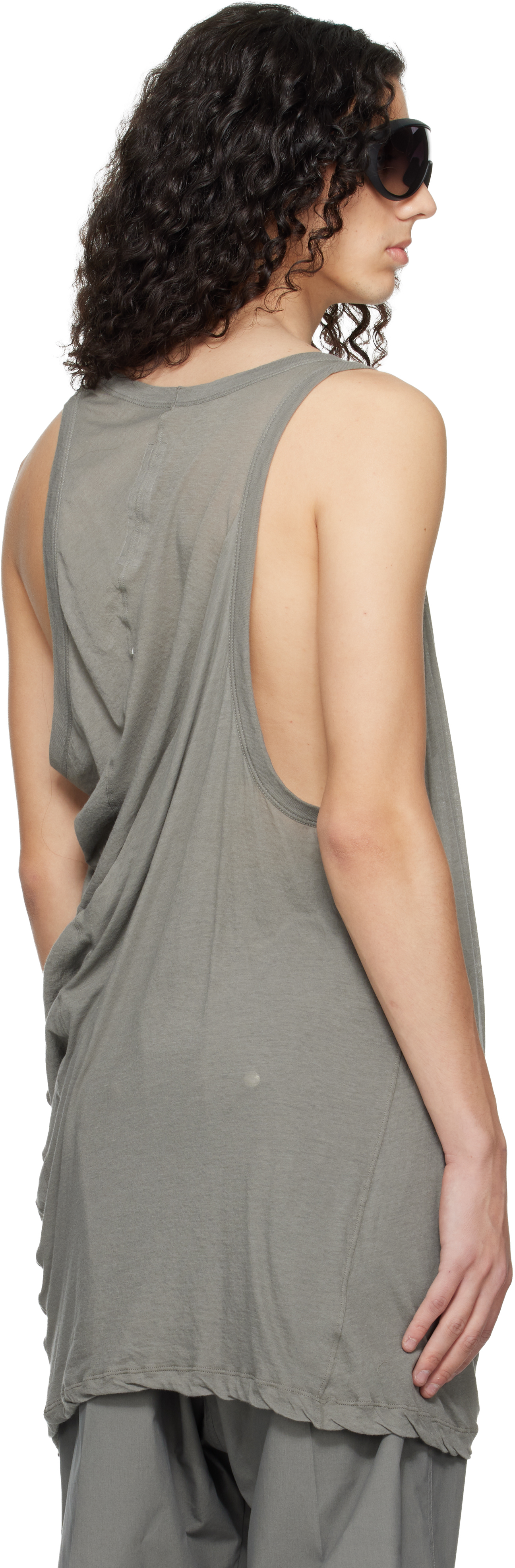 Gray Temple Pony Tank Top