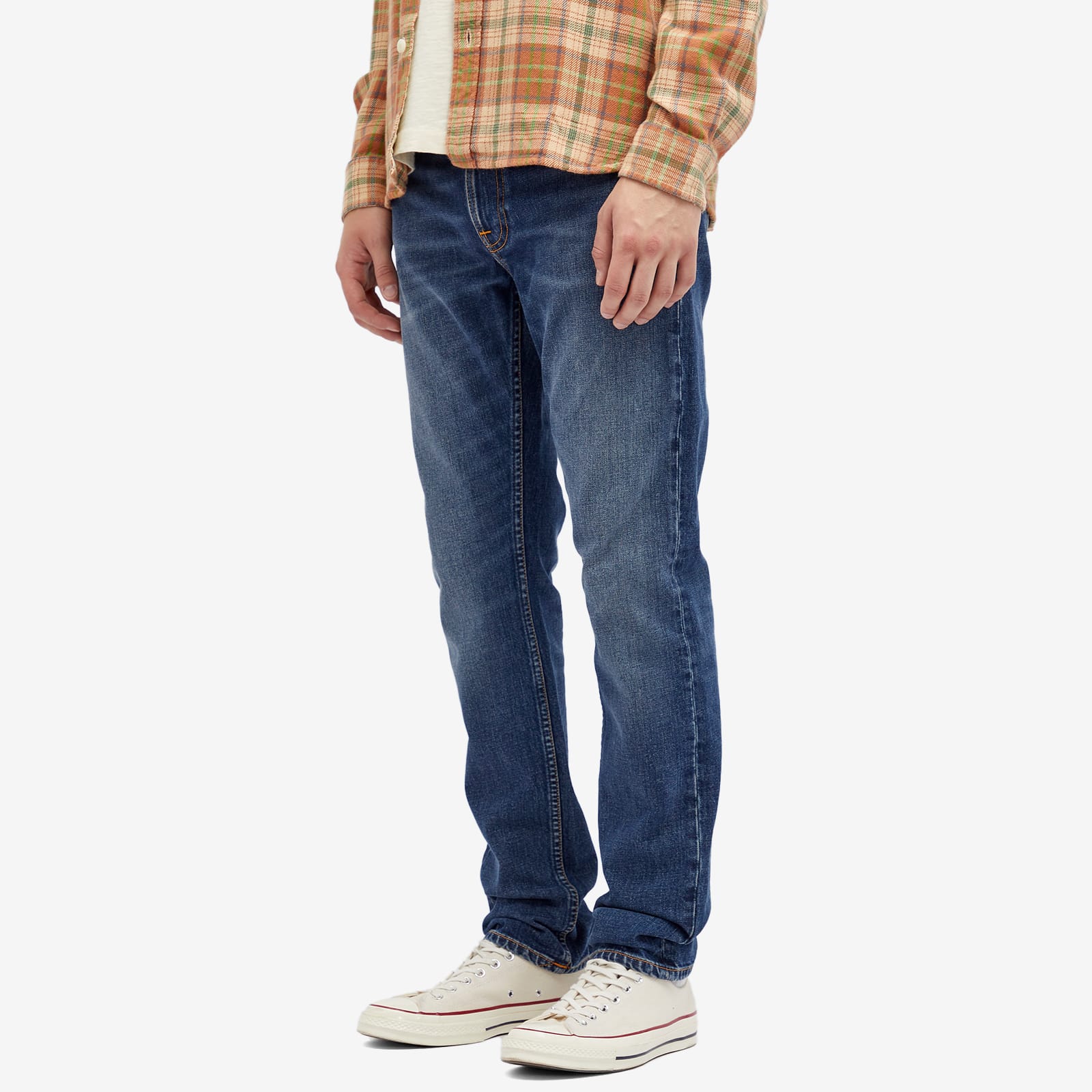 Nudie Jeans Co Men's Nudie Lean Dean Jeans in Troubled Sea
