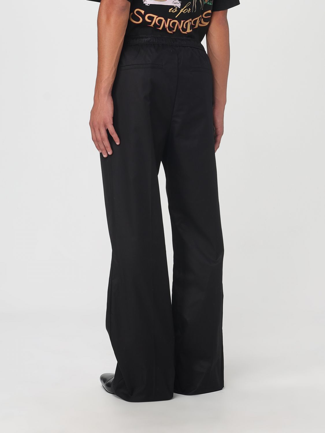 Pants Men color Black