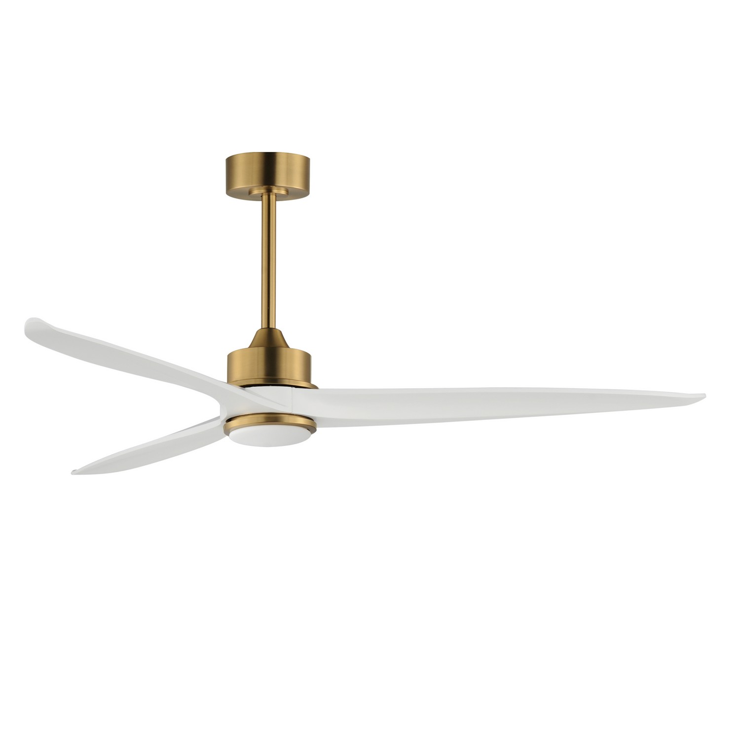 Natural Aged Brass 72"Ceiling Fan from the Woodwind Collection