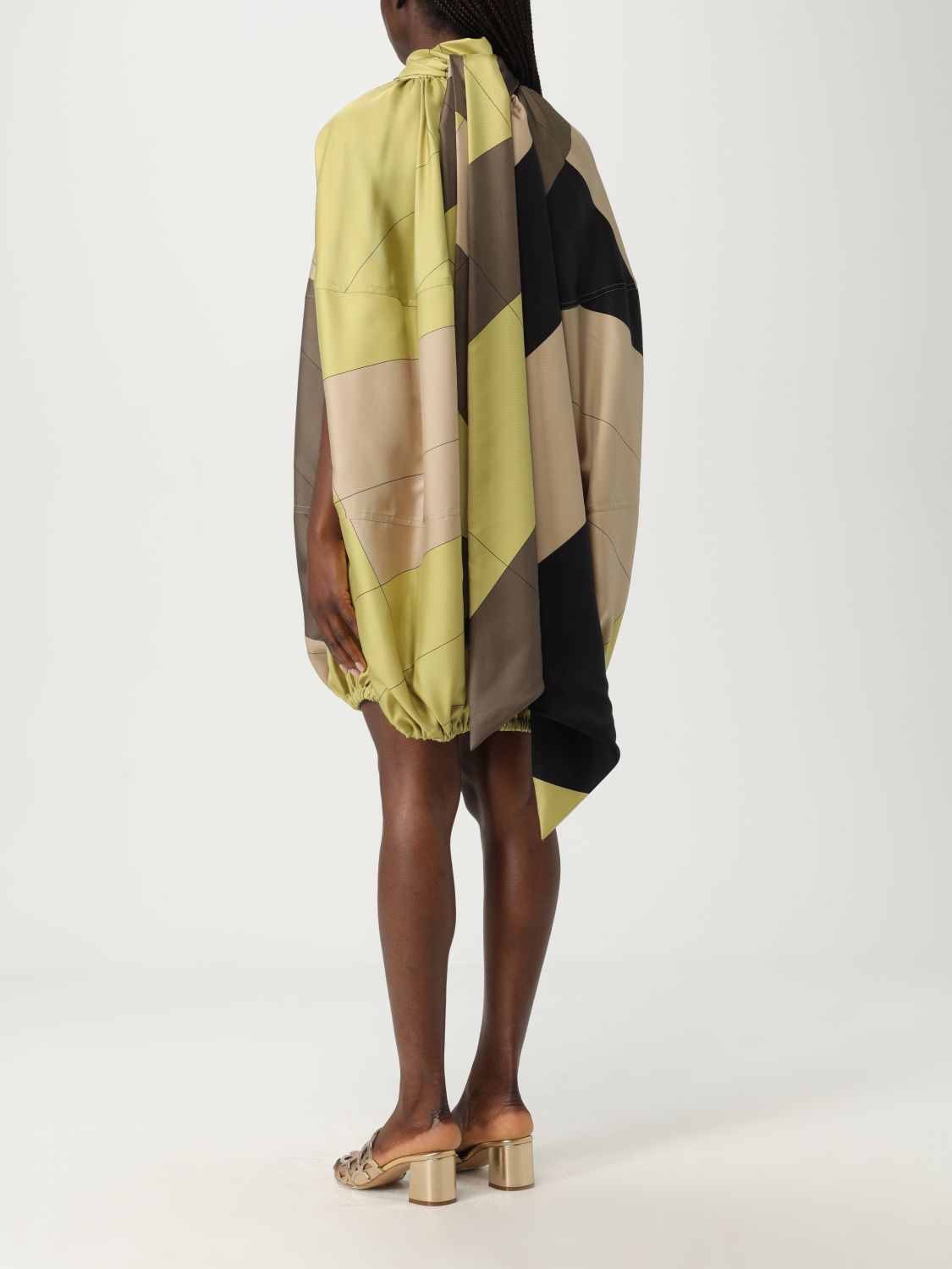 Dress FERRAGAMO Woman color Acid Green