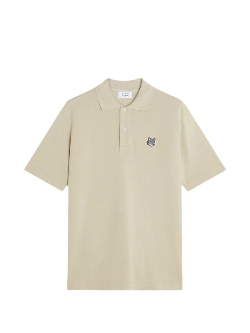 Maison Kitsuné - fox head cotton polo shirt style