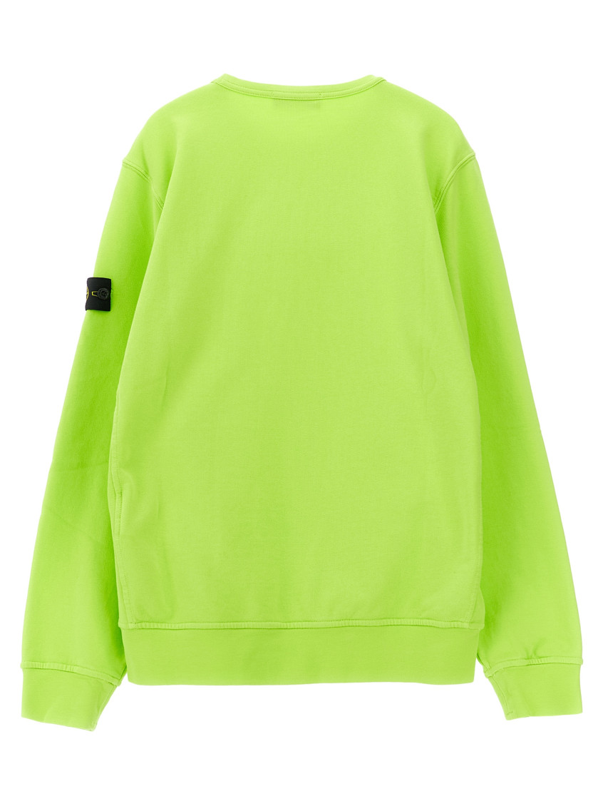 Boys Green Round Neck Sweatshirt
