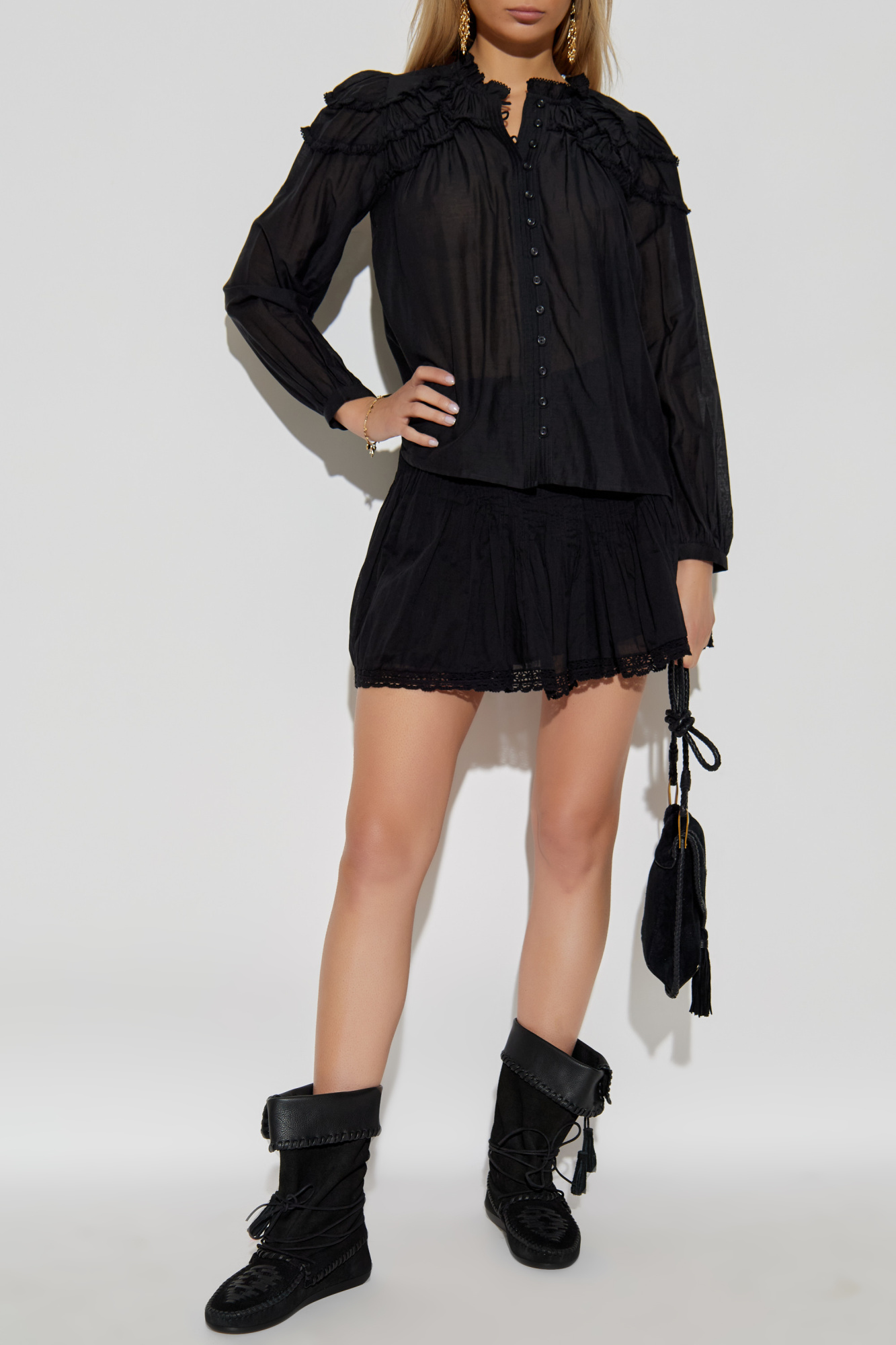 Skirt `Goldie`, Women's, Black