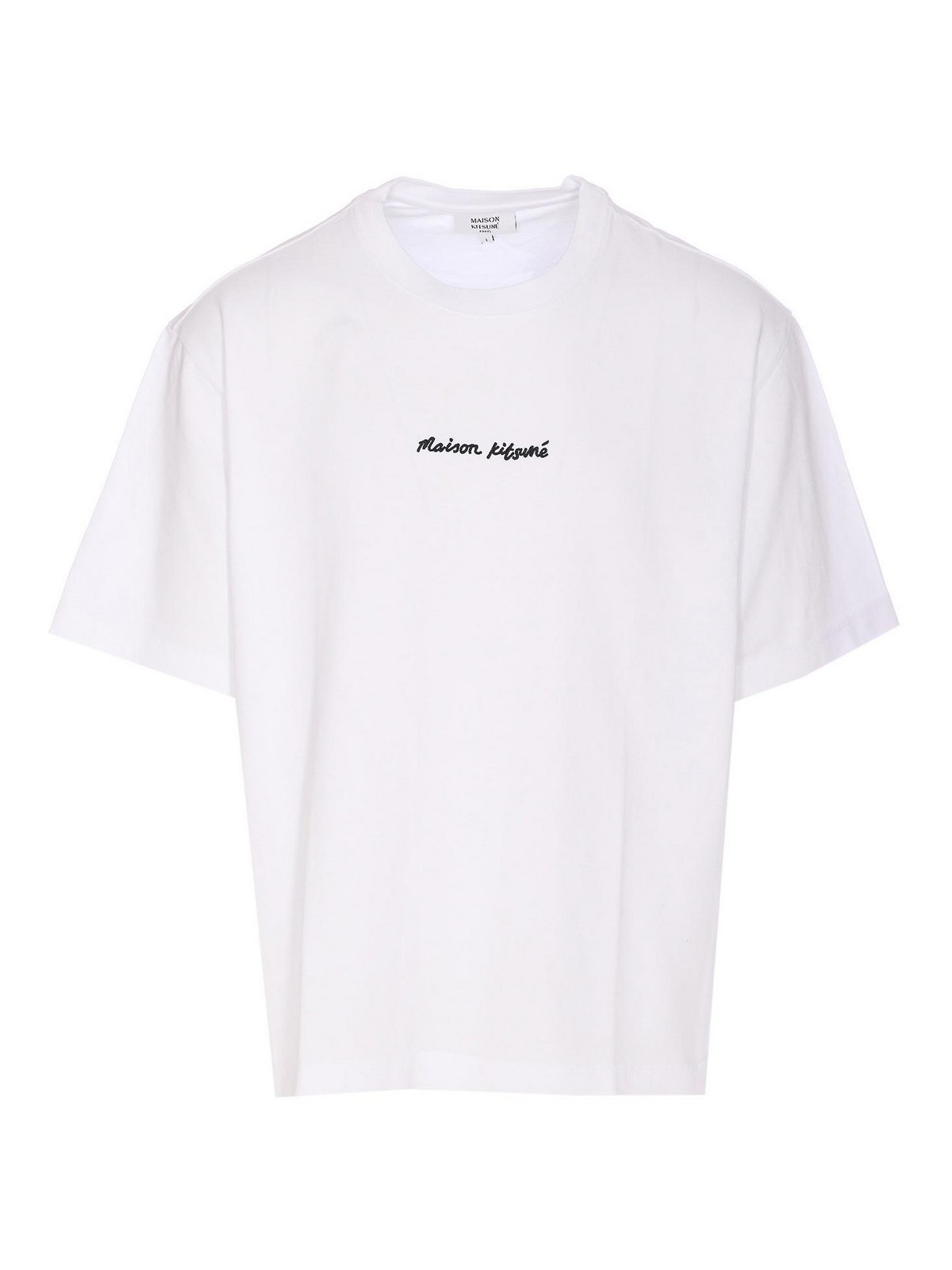 Line Handwriting Oversize Tee-shirt