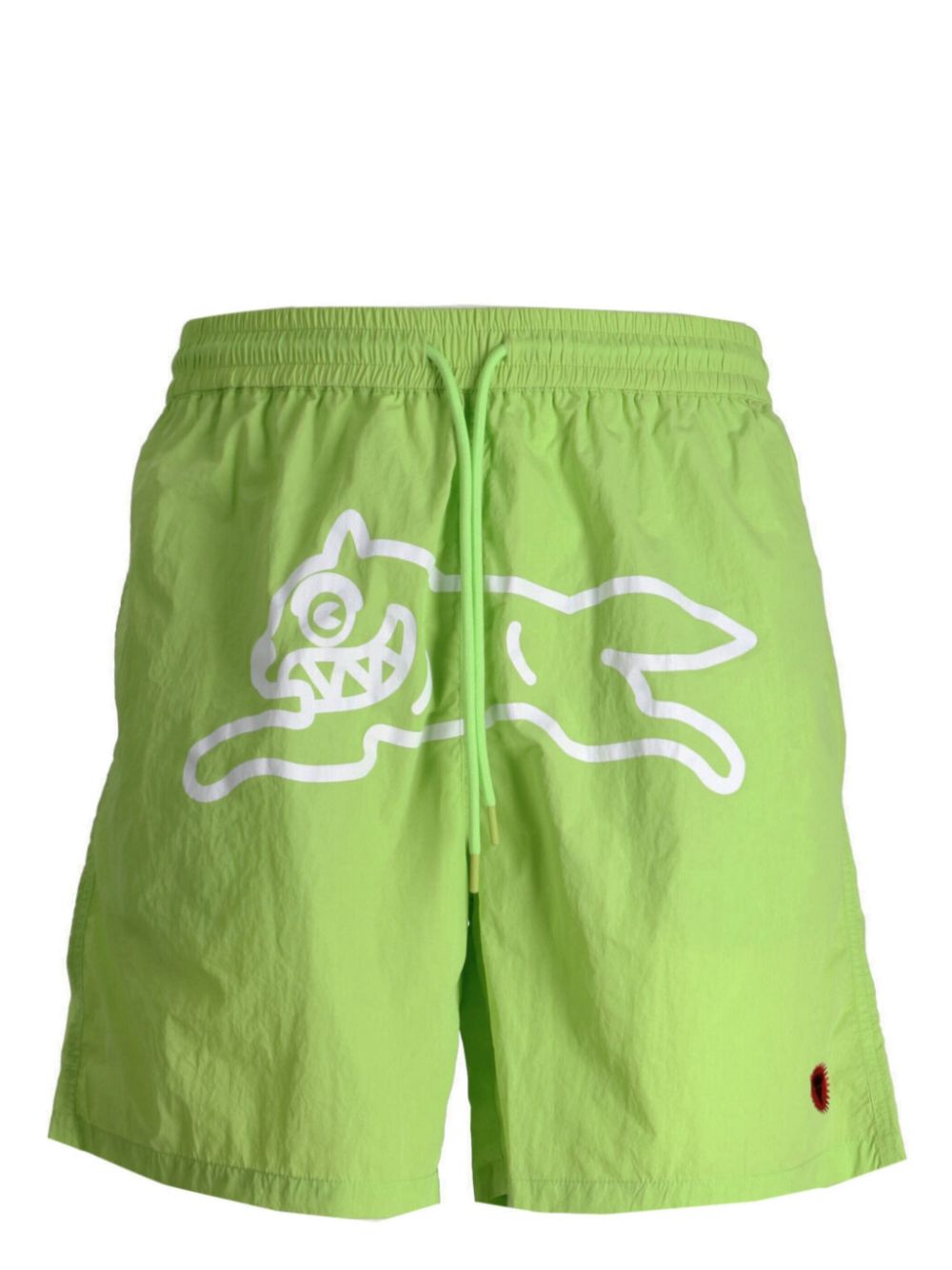 Running Dog swim shorts - Green