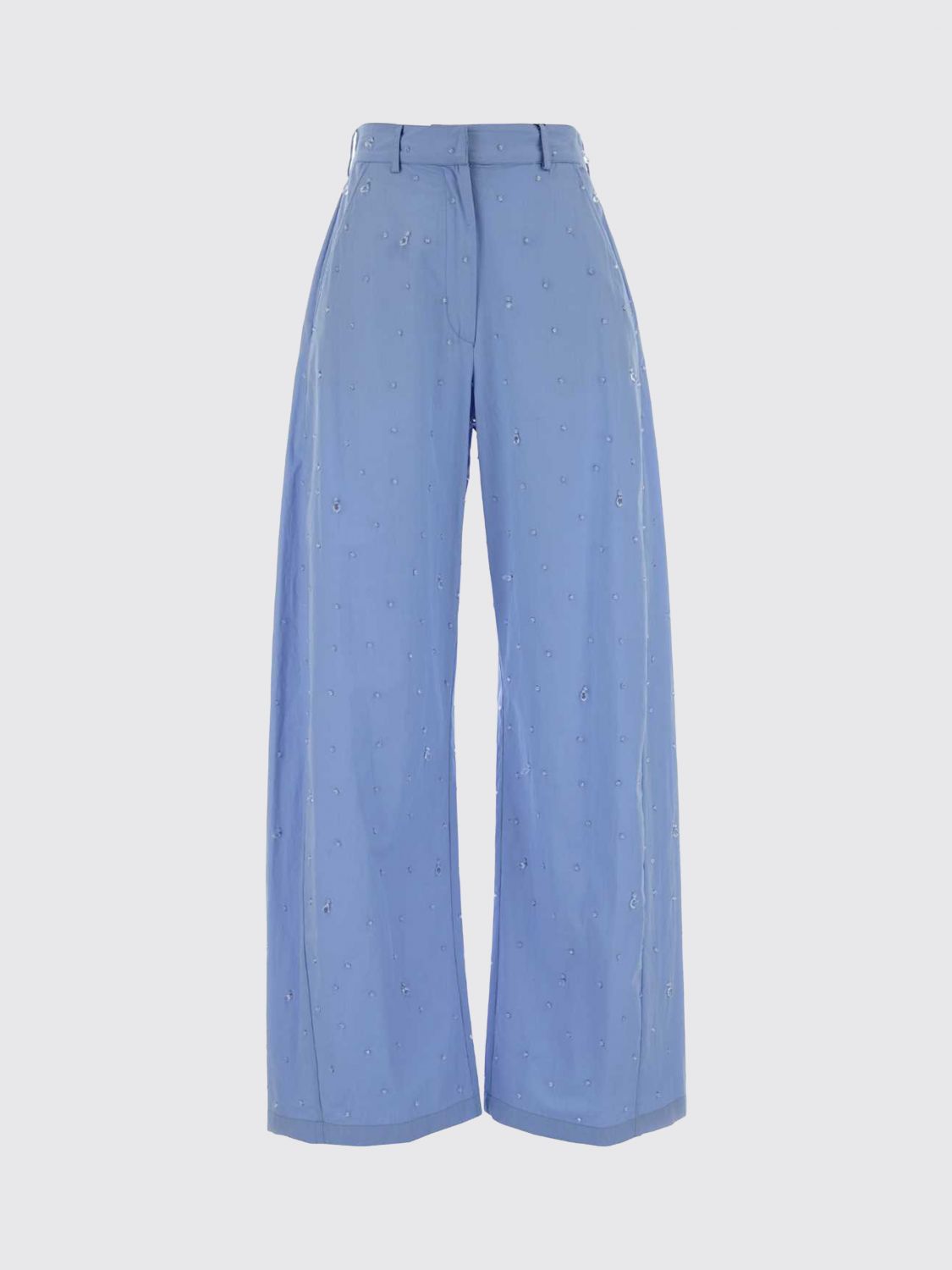 Pants Woman color Blue