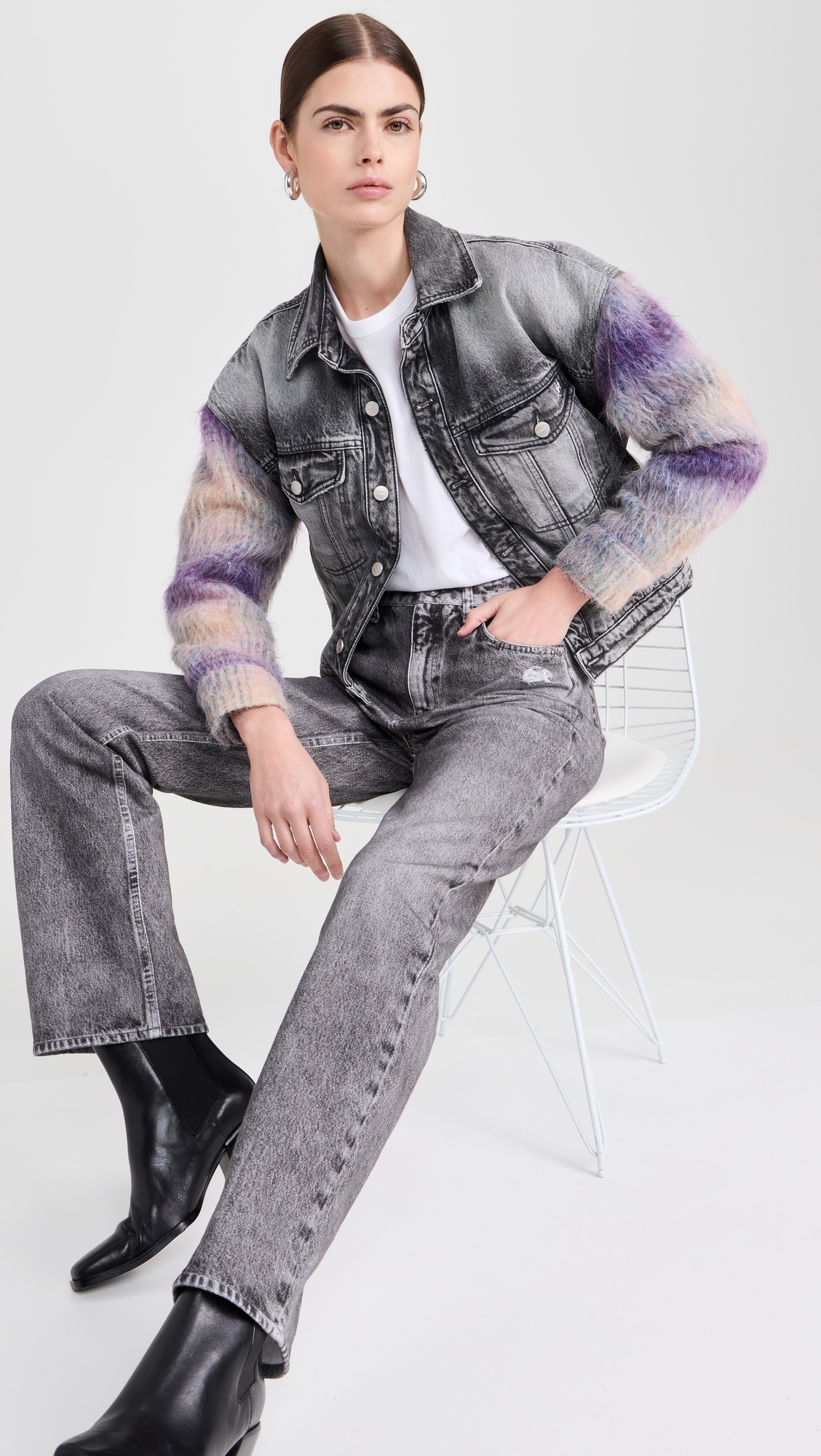 Lori Denim Jacket Dark