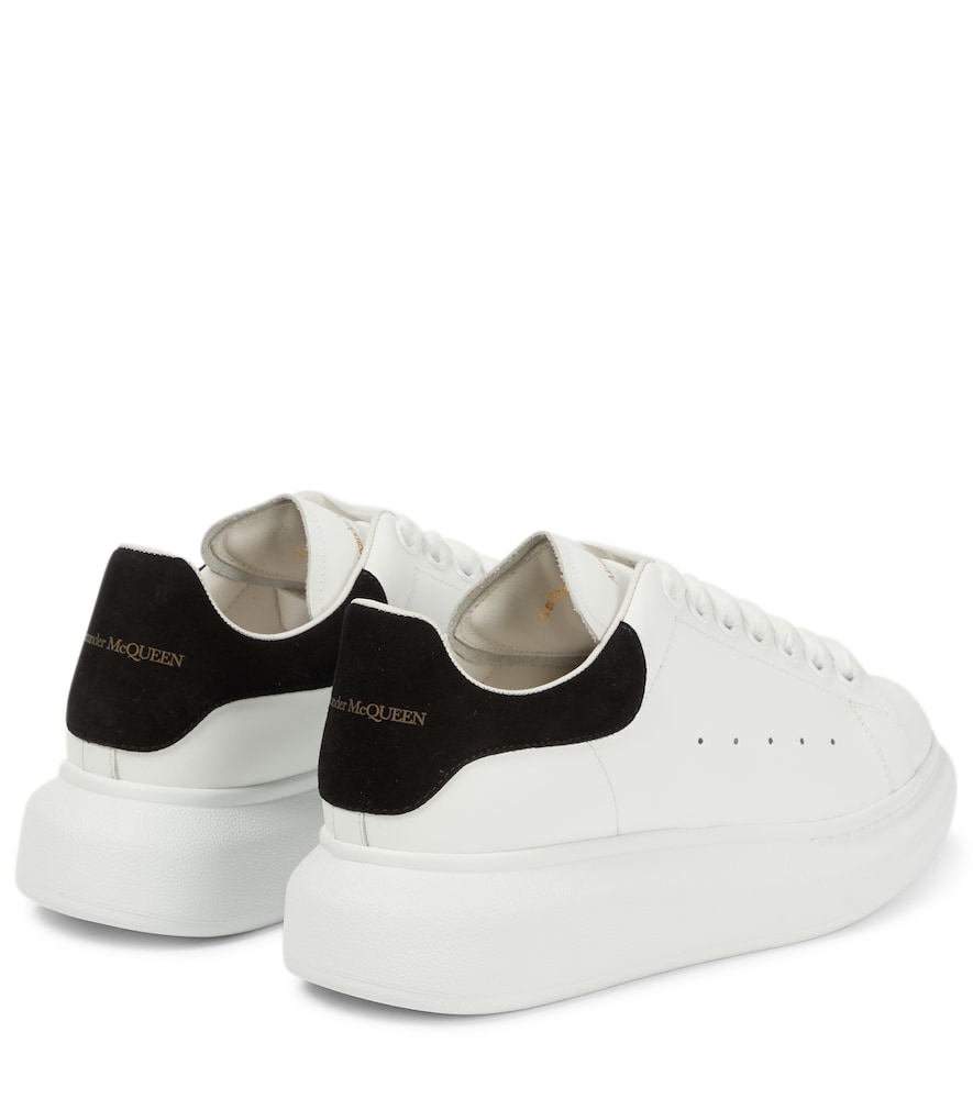 McQueen Oversized leather sneakers