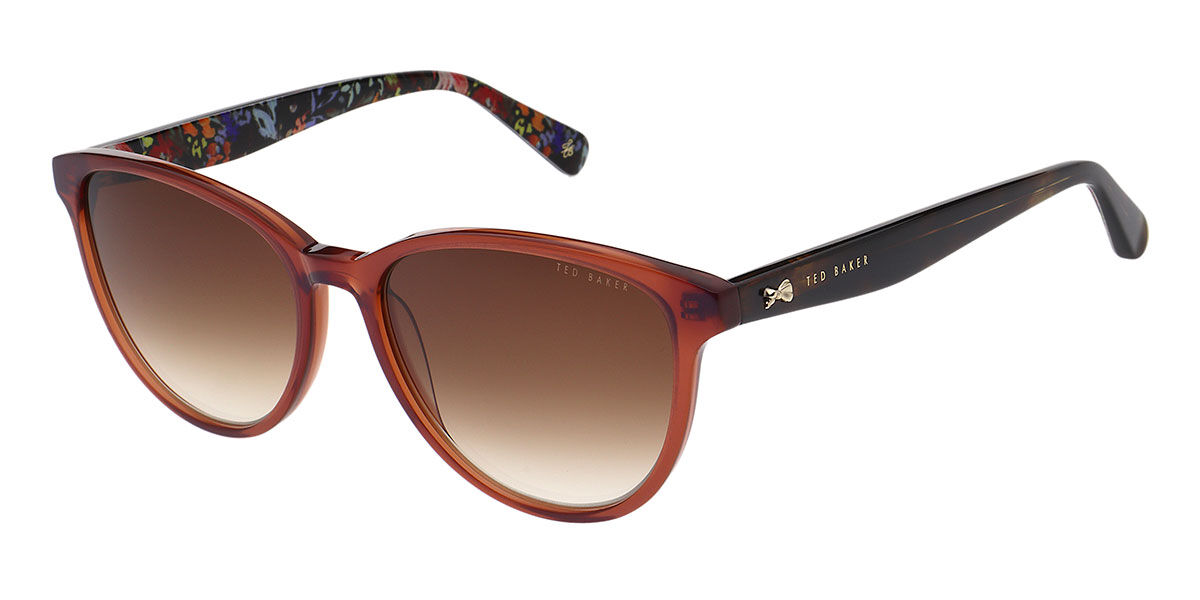 Ted Baker TB1763 Flori 111 57 Lunettes De Soleil Femme Marron