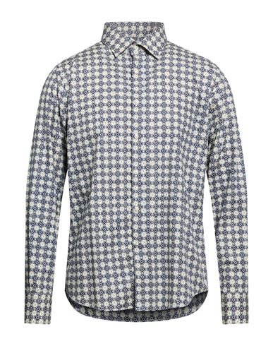 Man Shirt Navy Size 15 ½ Cotton