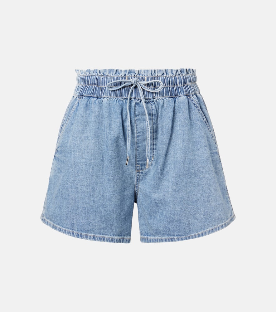 Wilder high-rise denim shorts