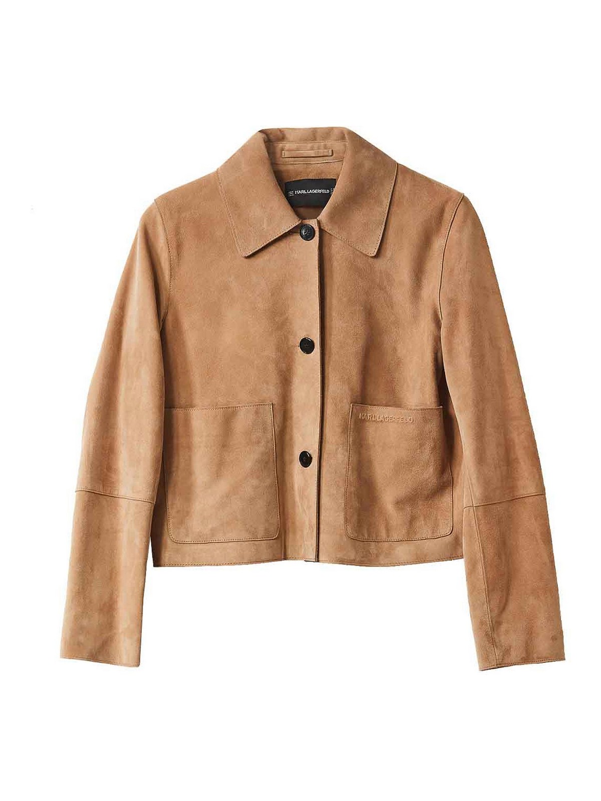 Patch Pocket Leather Jacket