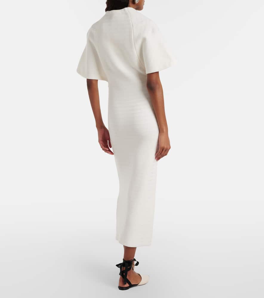 Knitted midi dress