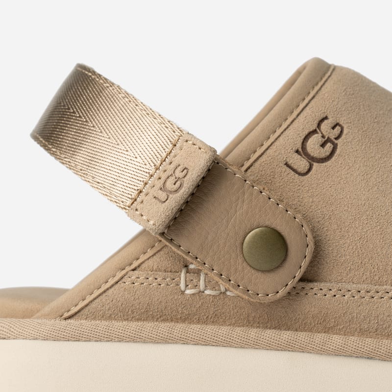 ® Men's Goldencoast Clog II Suede Shoes in Sand