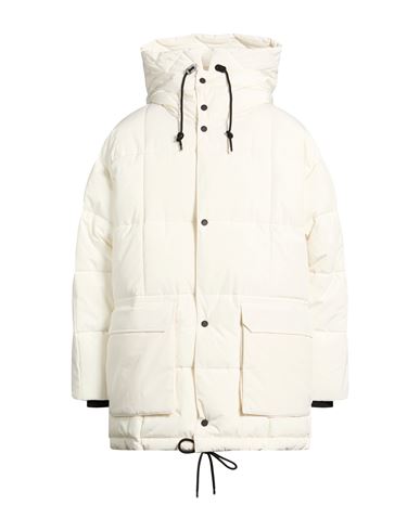 Man Puffer White Size M Polyester