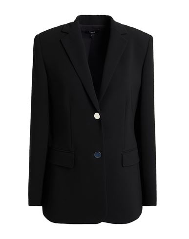 Woman Blazer Black Size 0 Triacetate, Polyester