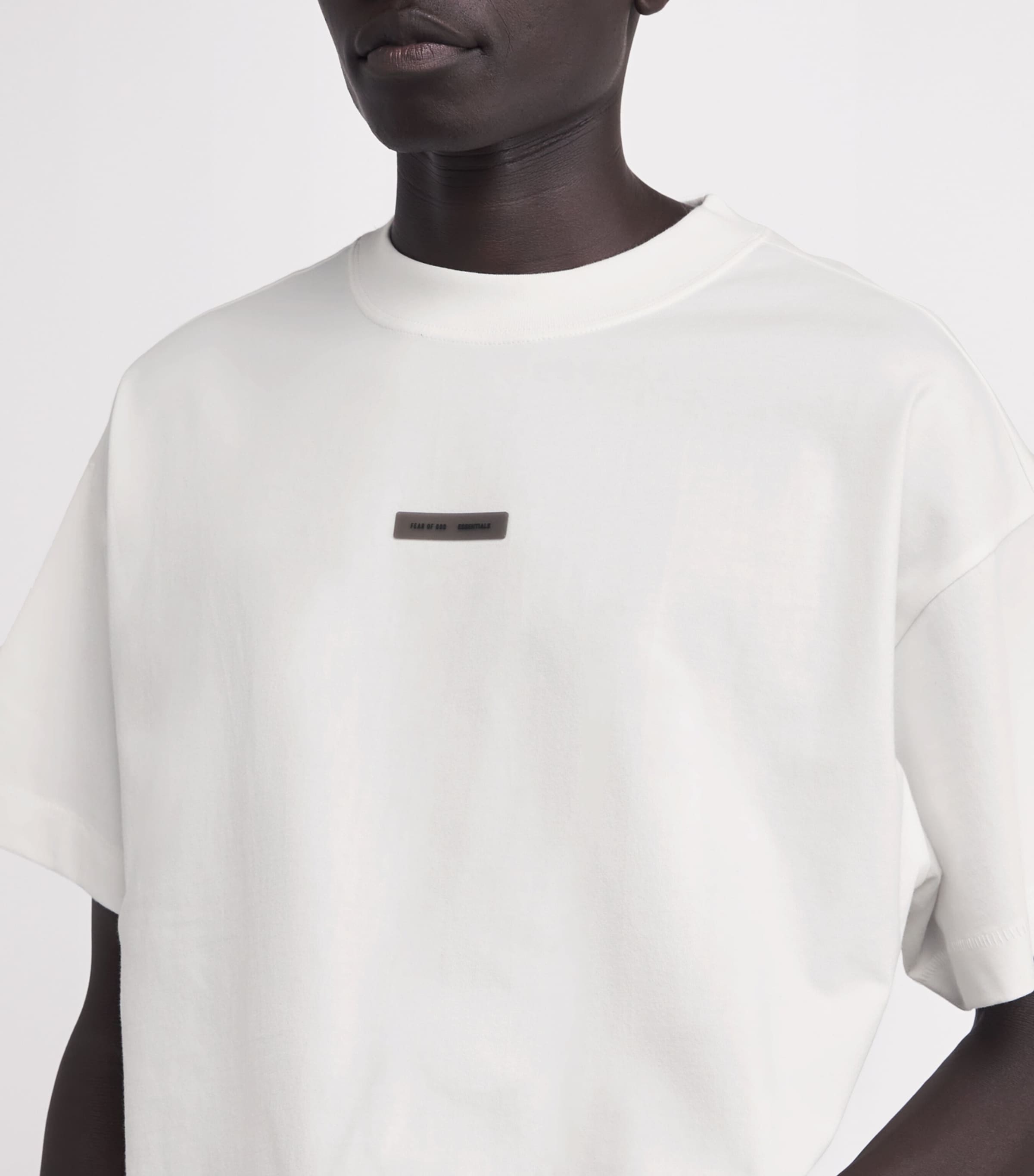 Cotton Oversized Logo T-Shirt