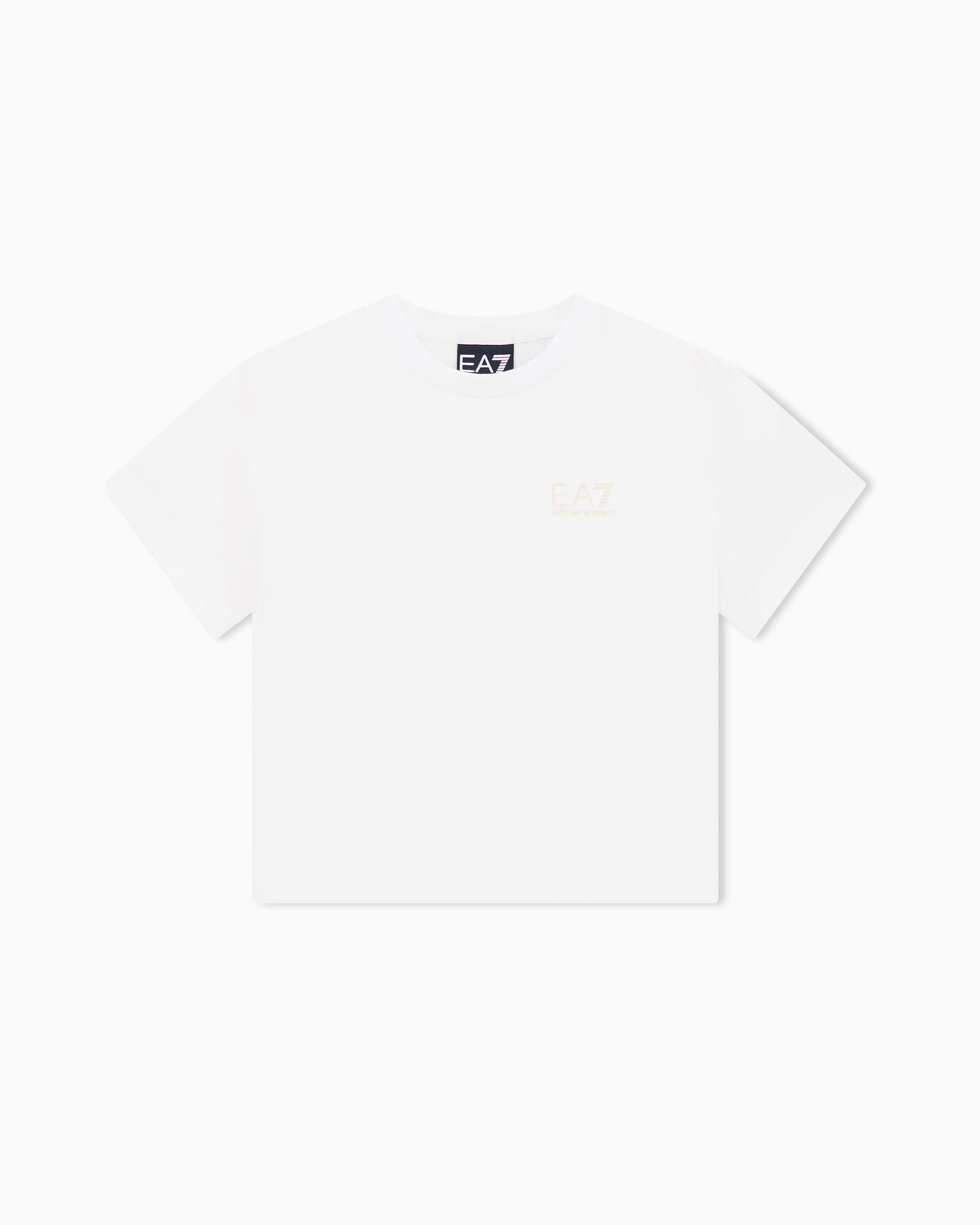 Core Identity Girl stretch-cotton crew-neck T-shirt