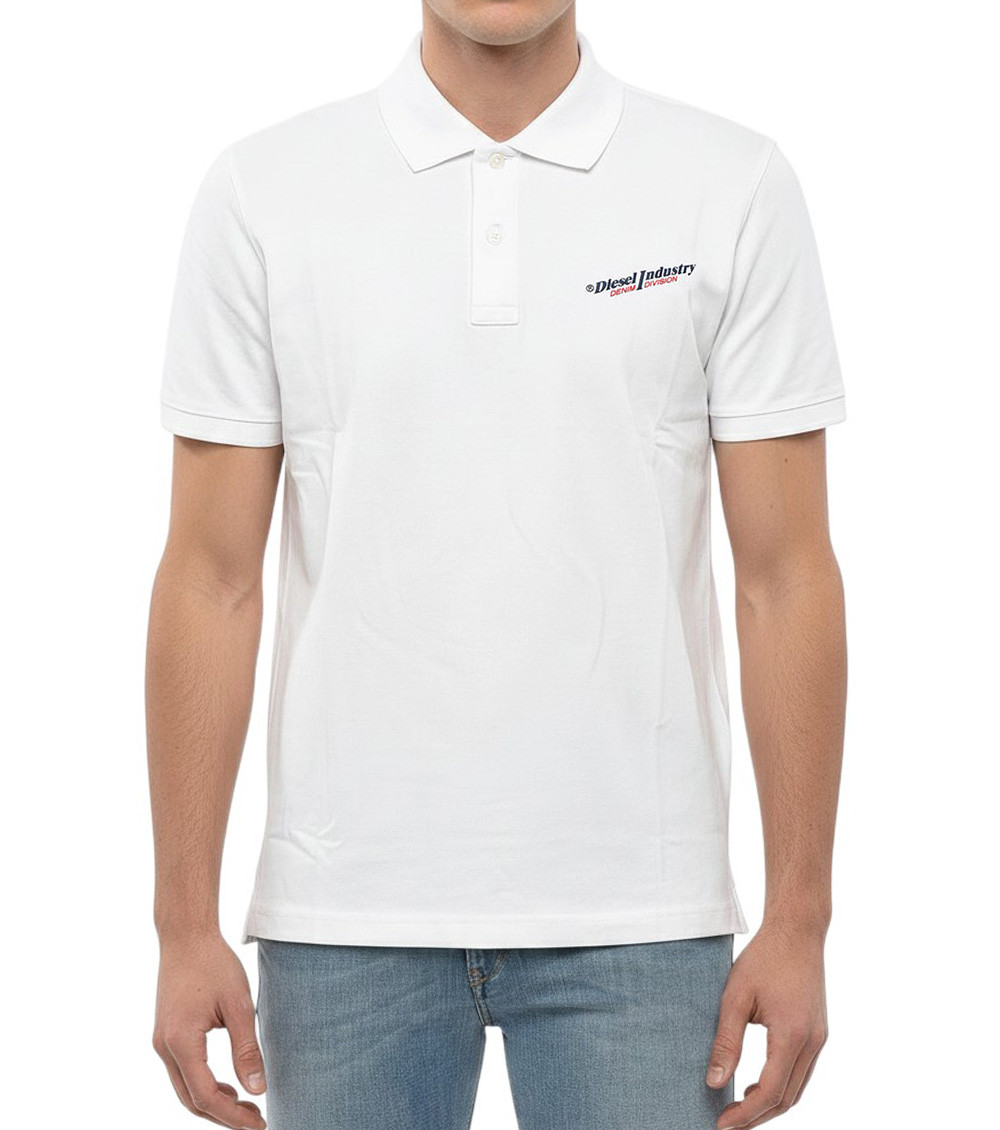 White Shirt Collar Polo