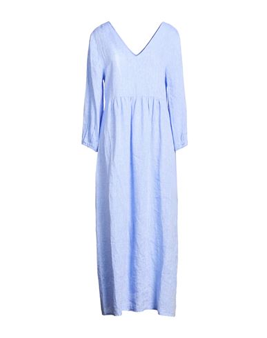 Woman Maxi dress Light blue Size S Linen