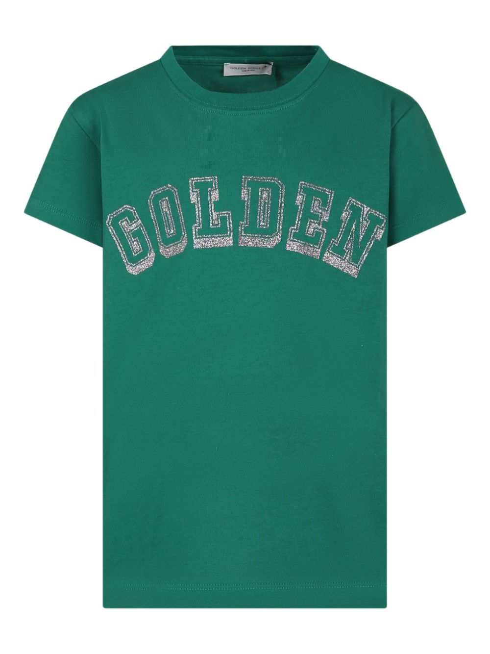 Logo-print cotton T-shirt - Green