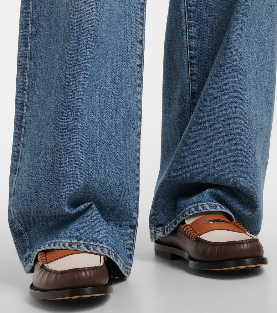 Mercer wide-leg jeans