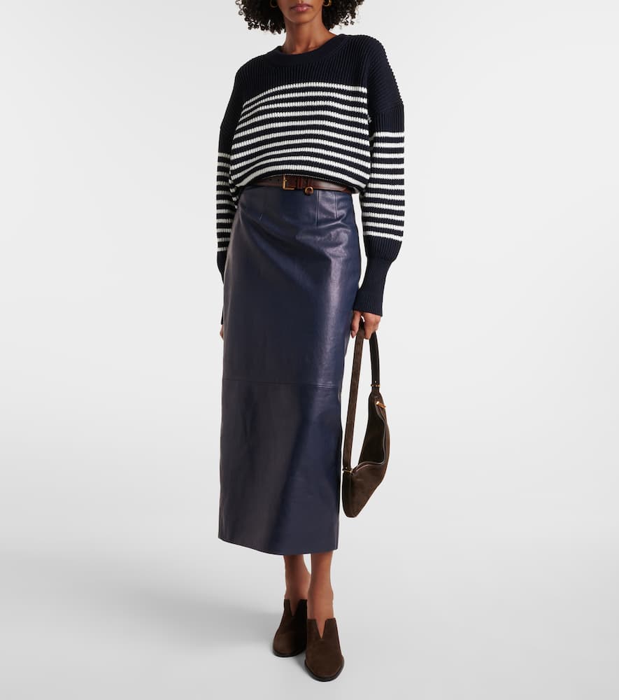 Tanessa striped cotton sweater