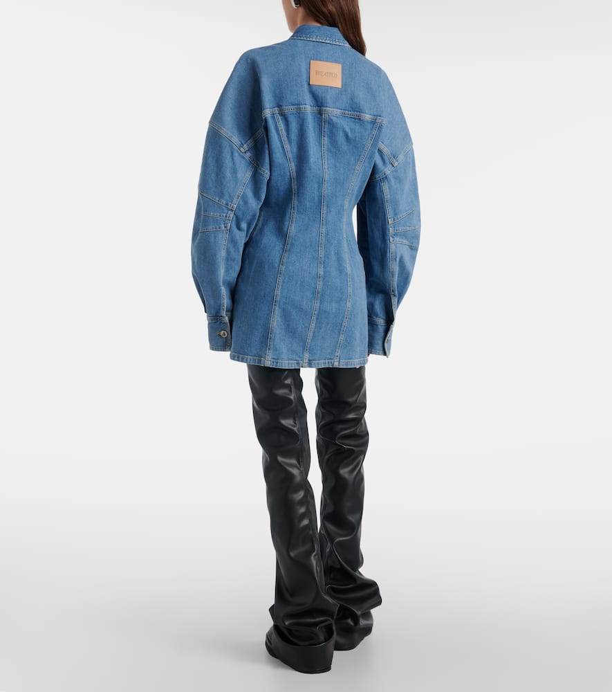 Denim minidress