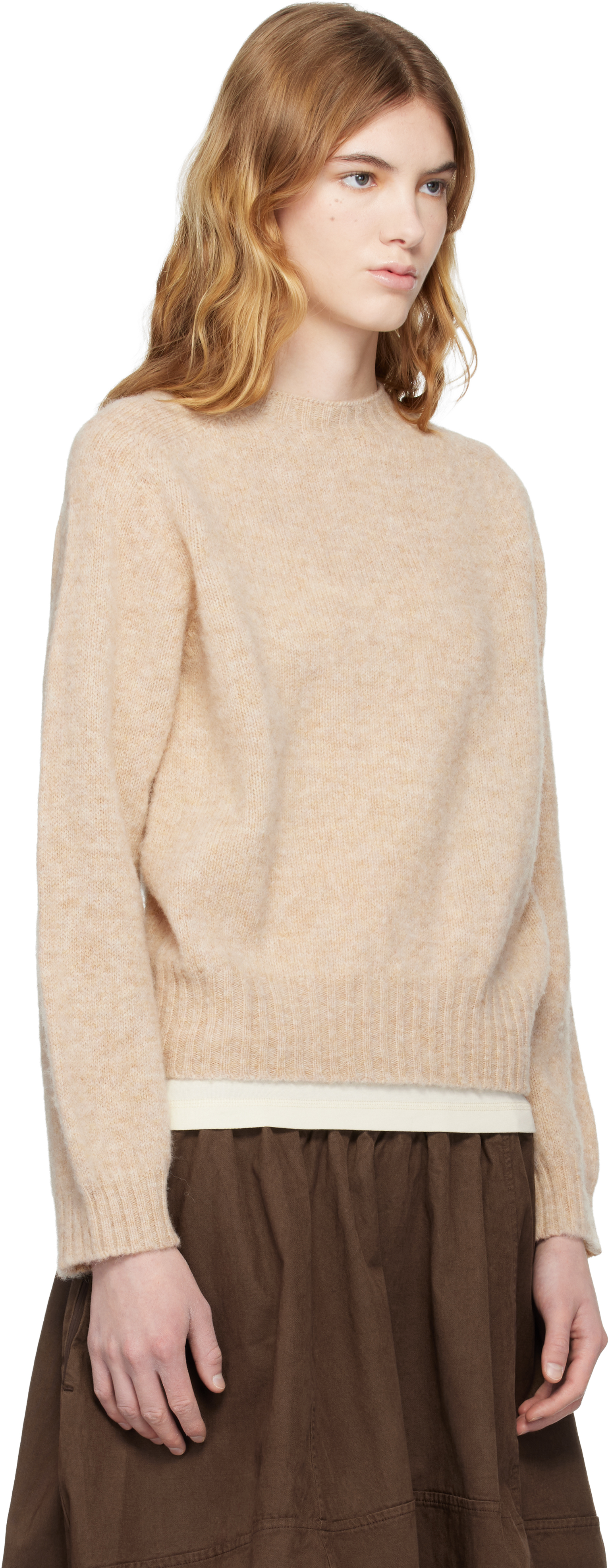 Beige Jets Sweater