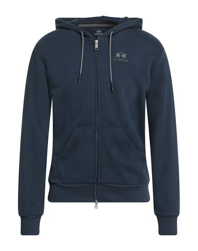 La Martina Man Sweatshirt Navy Size S Cotton