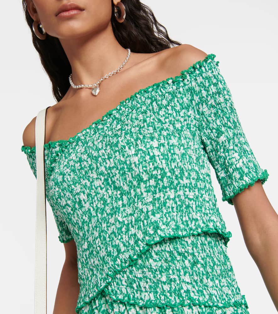 Poupette St Barth Soledad floral midi dress
