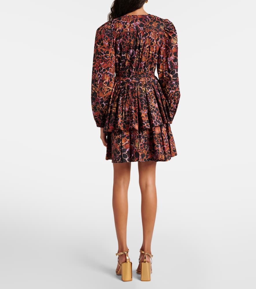 Ulla Johnson Lulu pleated cotton minidress
