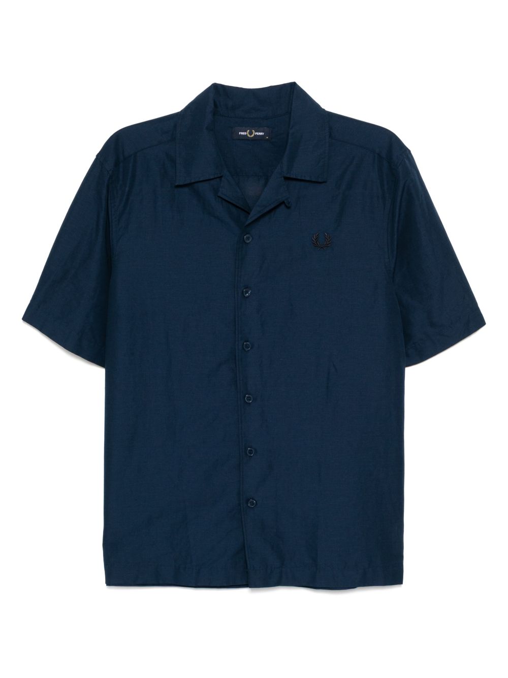 Logo-embroidered shirt - 760 LIGHT ECRU