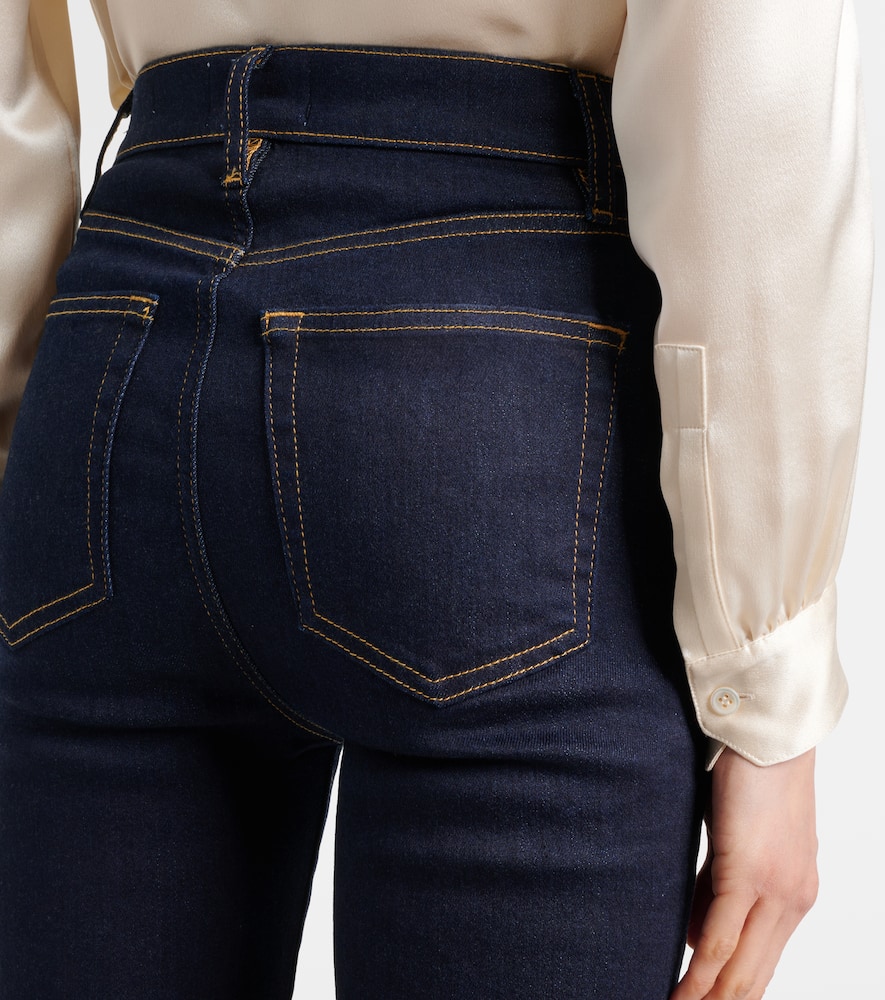 Le Sleek high-rise straight jeans