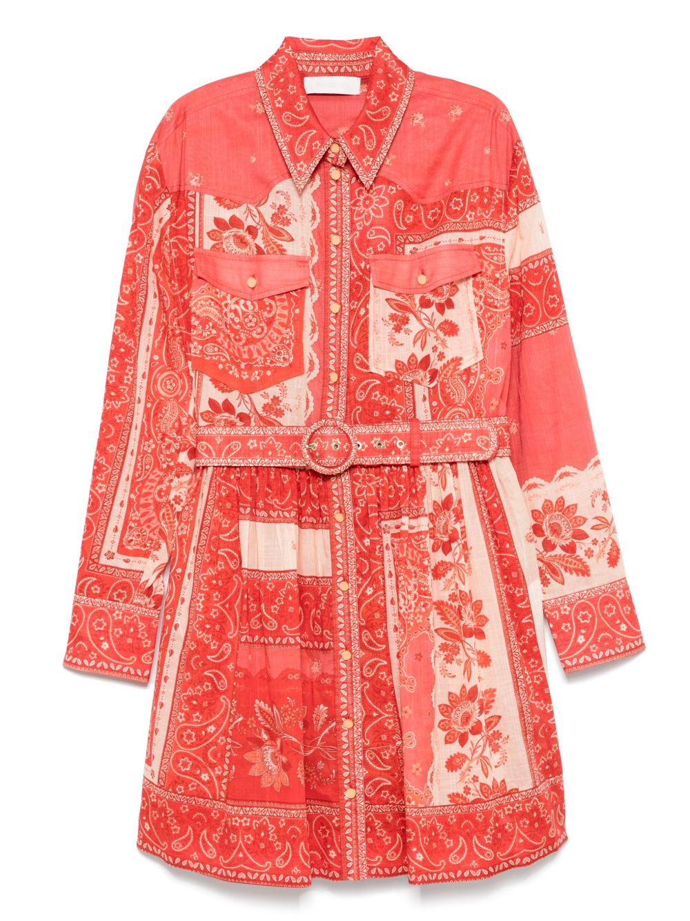 Lucky mini dress - Red
