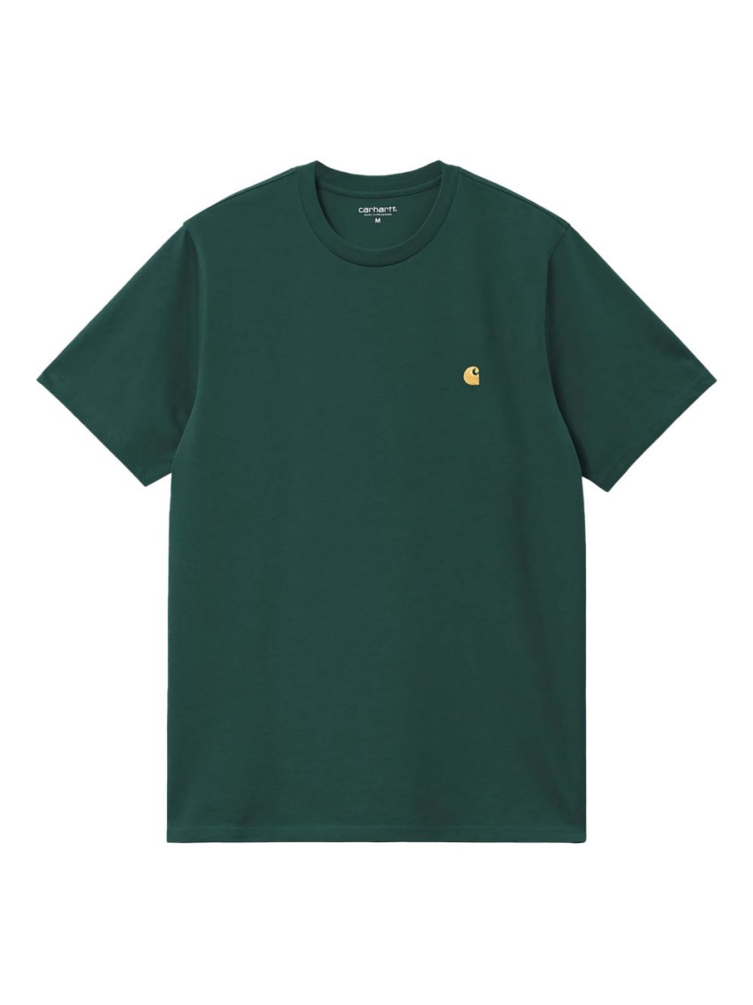 Green Crewneck Logo T-Shirt
