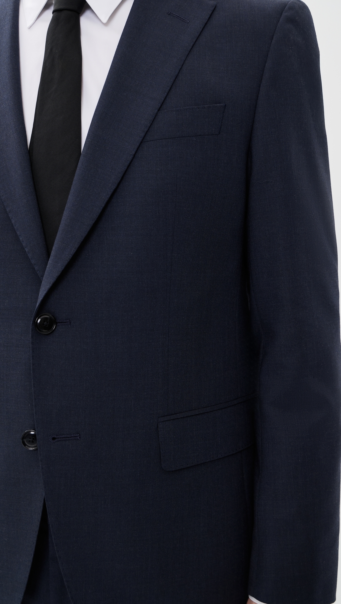 Hutson Suit Jacket Open Blue 44R