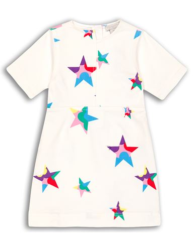 Kid Girl Kids' dress White Size 12 Organic cotton, Elastane