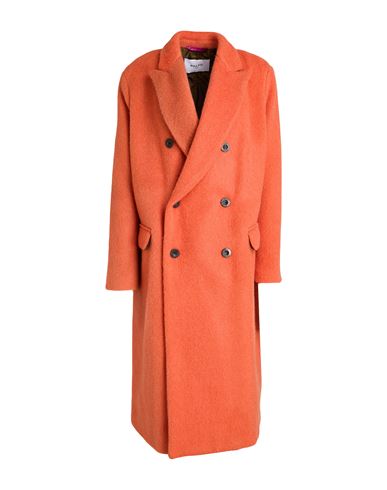 Paltò Woman Coat Orange Size S Wool, Polyester, Polyamide