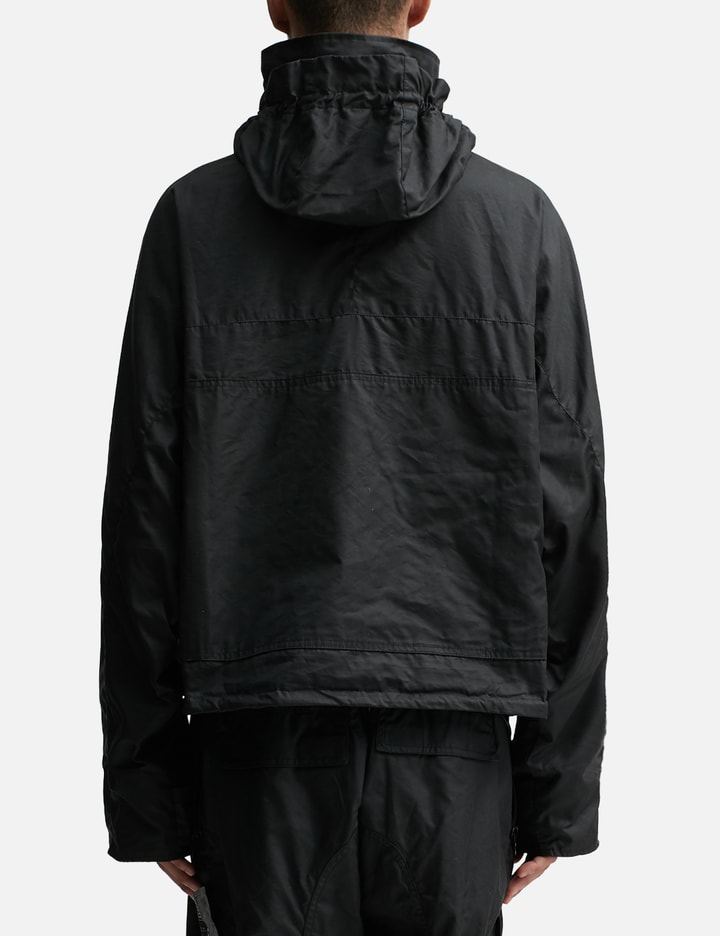 Waxed Cotton Cropped Parka