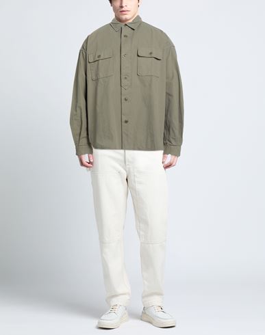 Applied Art Forms Man Shirt Military green Size M/L Cotton