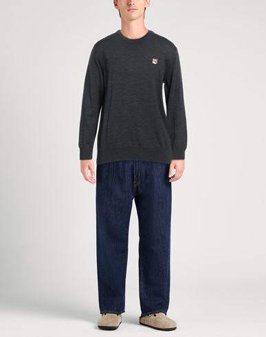 Maison Kitsuné Man Sweater Charcoal