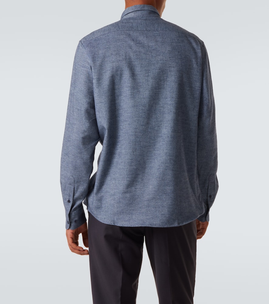 Cotton flannel shirt